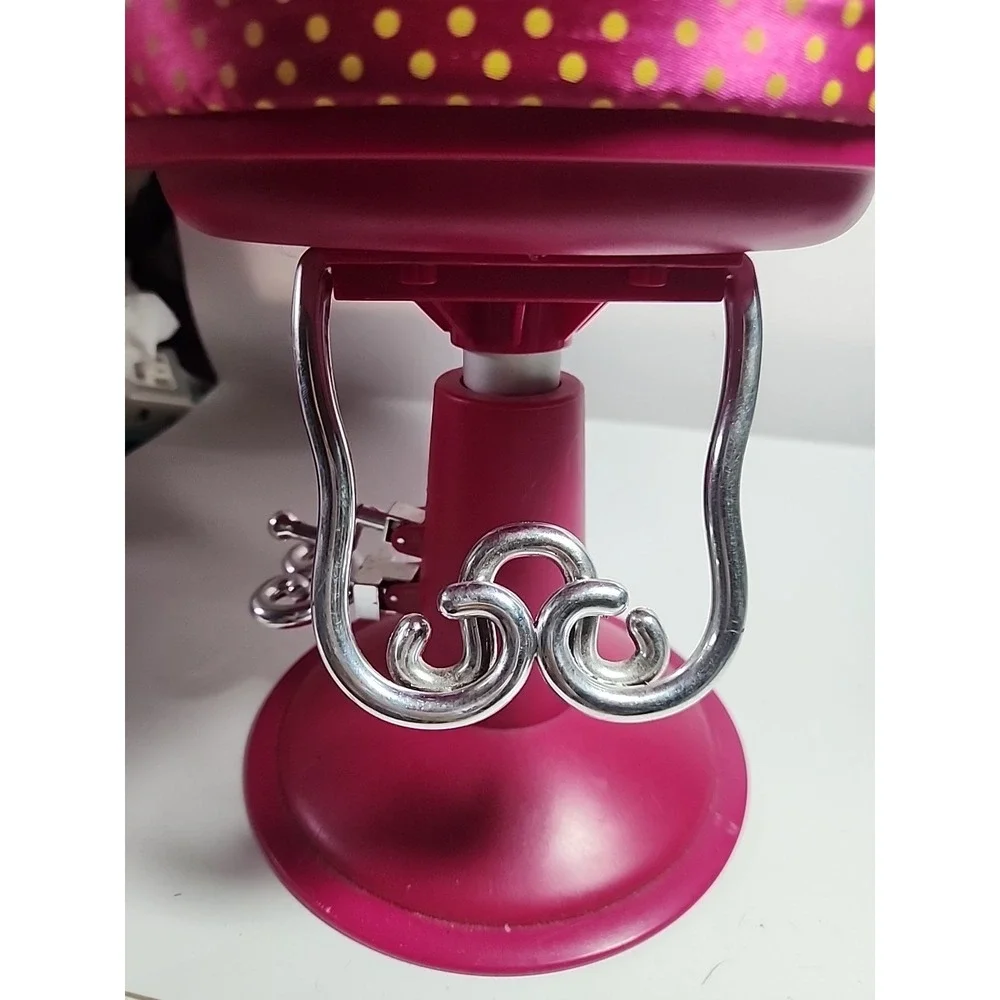 Our Generation Salon Chair Fits‎ American Girl Doll Sitting Pretty Hearts
